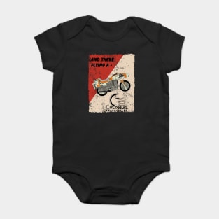 Land There On A Turbine Baby Bodysuit